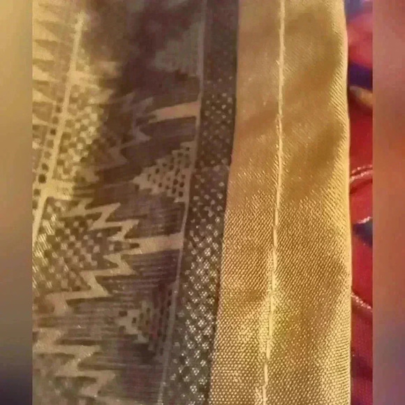 Reversible SILK OSFA Wrap Skirt - Picture 8 of 15